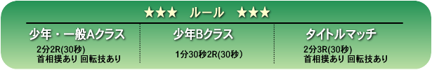 ＮＪＫＦ認定アマチュアキックボクシング大会ルール