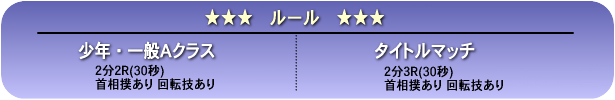 ＮＪＫＦ認定アマチュアキックボクシング大会ルール